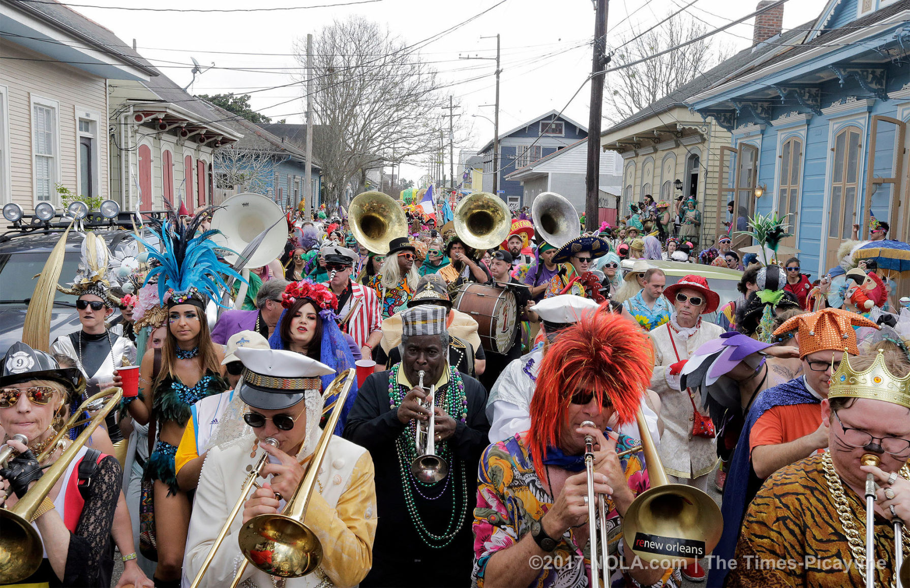 Mardi Gras: Societe de Sainte Anne meanders through New Orleans neighborhoods